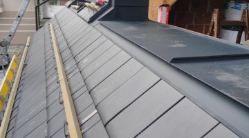 Prefa klasično robljena pločevina antracit